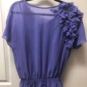 Ted Baker double layer purple top